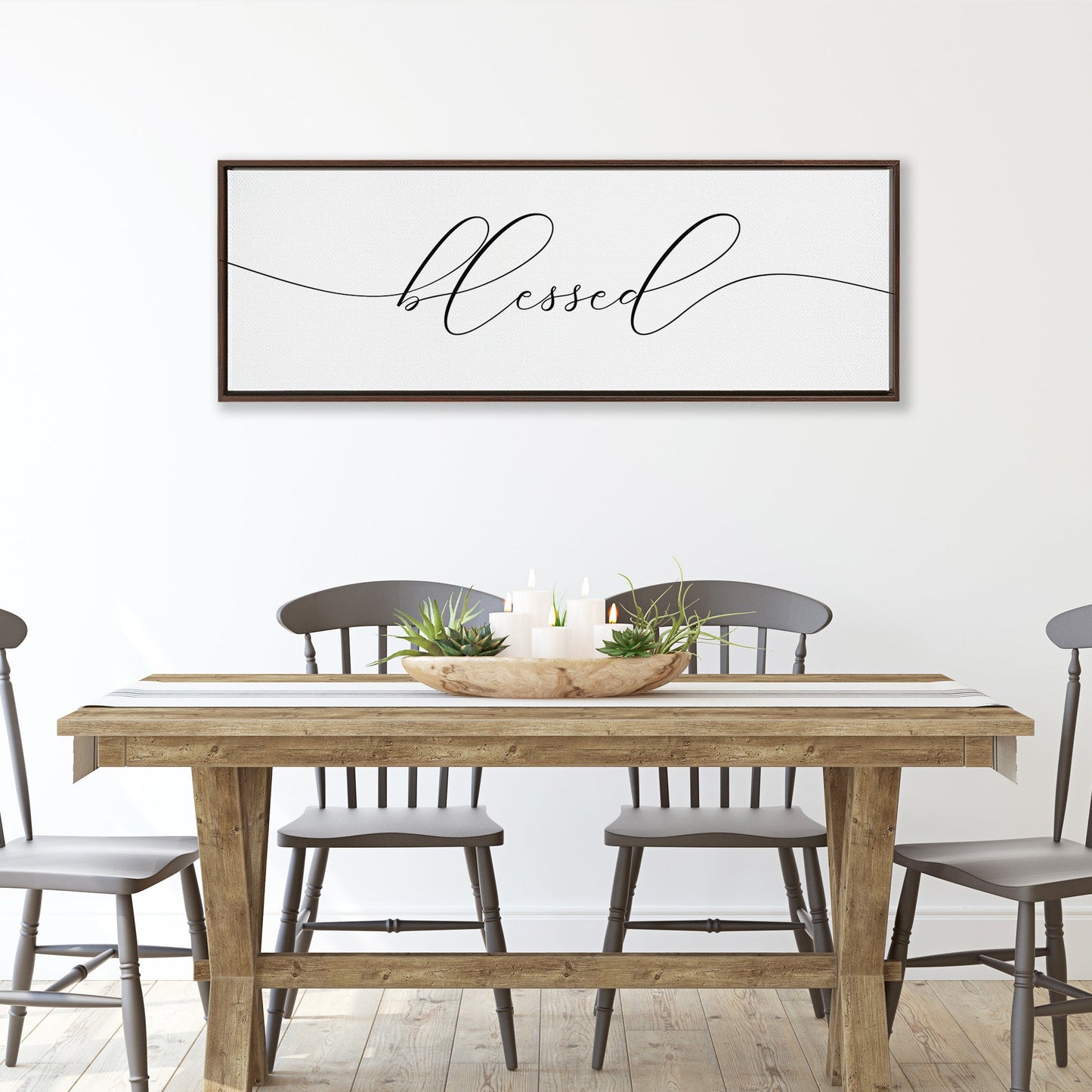 Blessed wall art