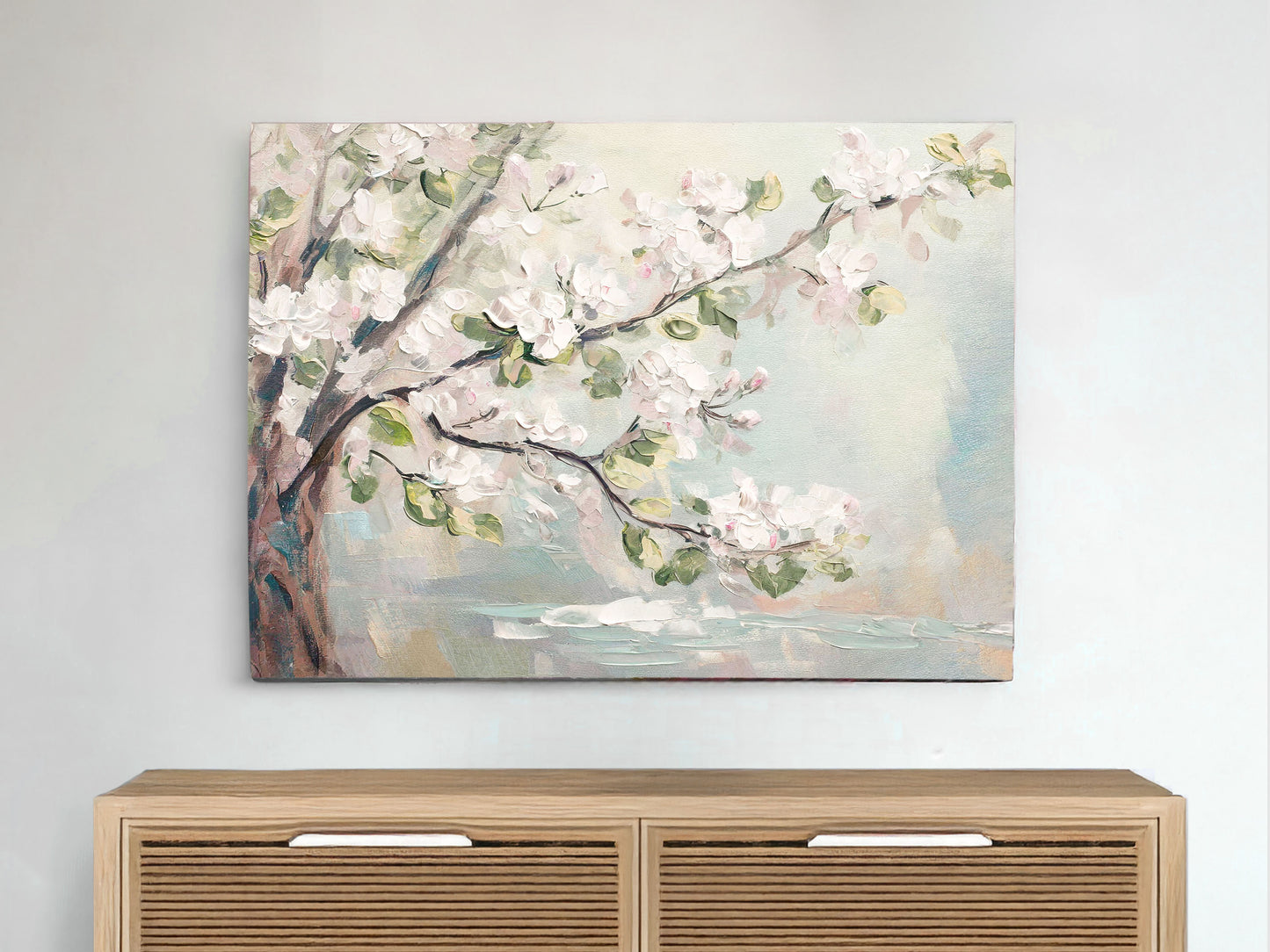 Grace In Bloom | Floral Wall Art | Faith-Inspired Botanical Print