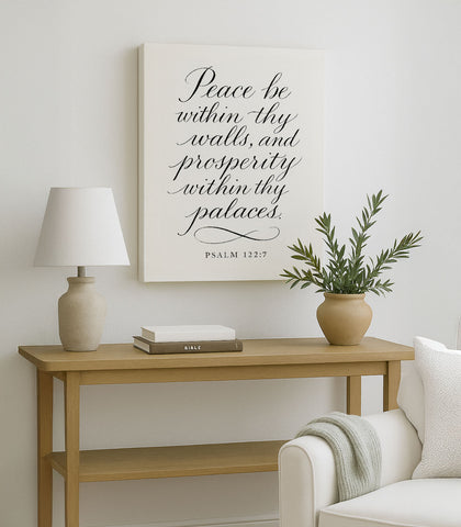 Peace Be Within Thy Walls – Psalm 122:7