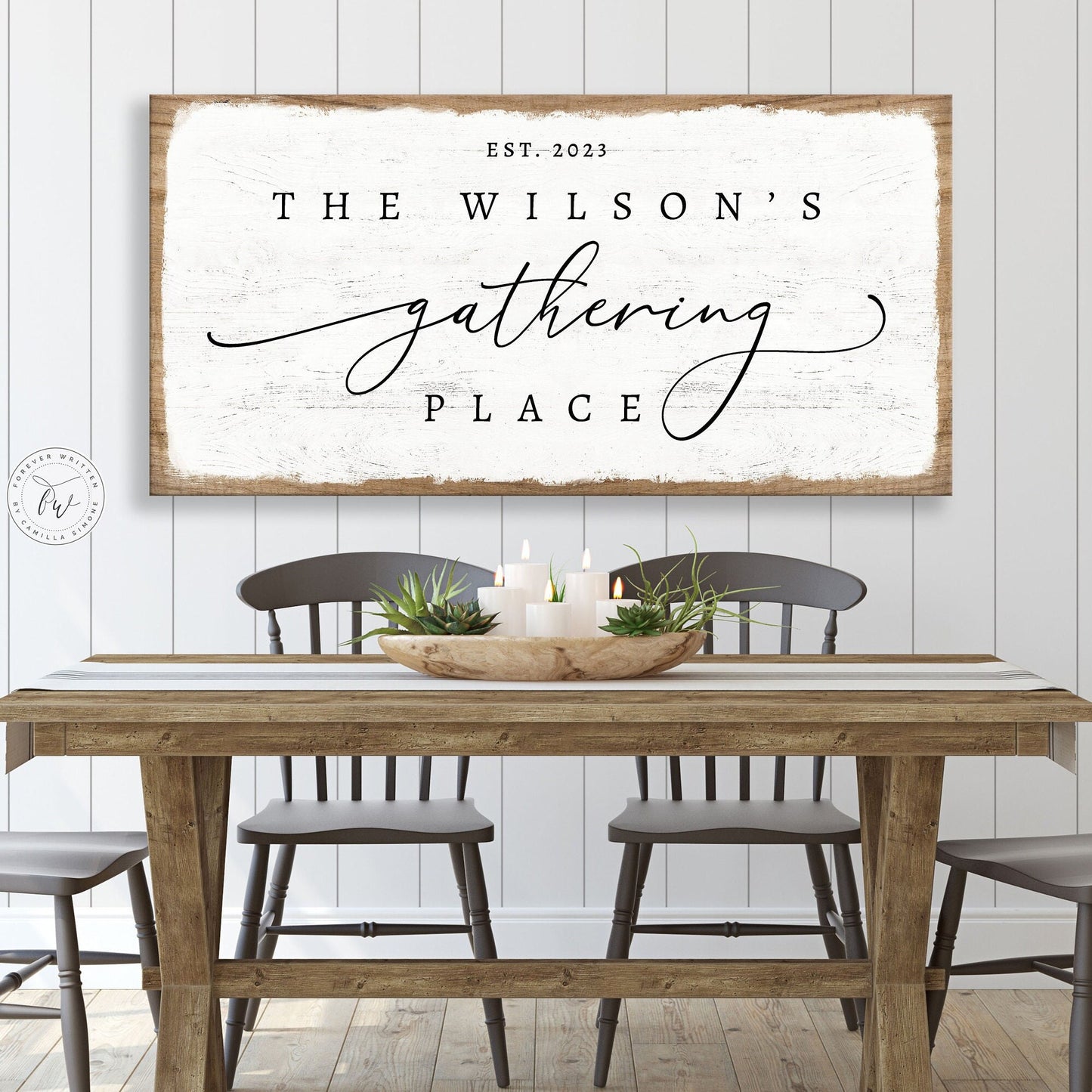 gathering sign