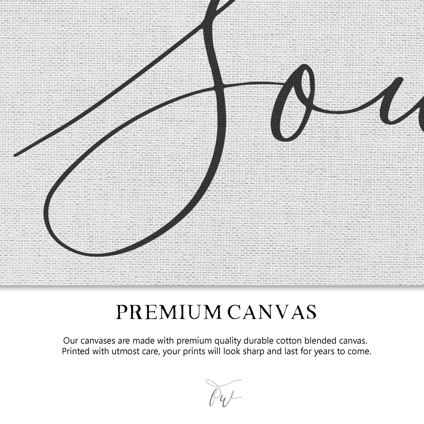 Psalm 1 Scripture Hanging Canvas - Forever Written