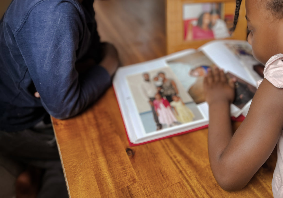 Custom Wall Art Featuring Family Photos and Meaningful Quotes About Fatherhood