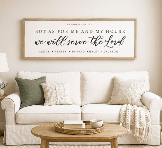 a living room with a white couch and a coffee table