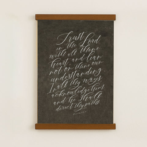 The image is a blackboard with white handwritten text that reads 