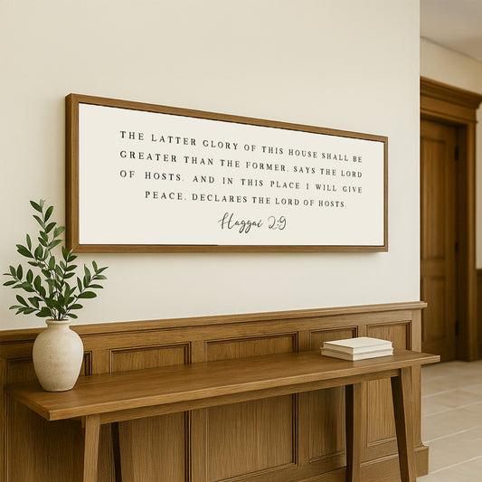 a wooden bench with a plant on top of it
