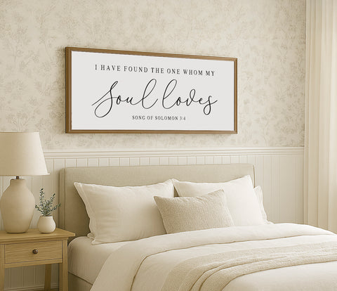 I Have Found the One Whom My Soul Loves | Song of Solomon 3:4