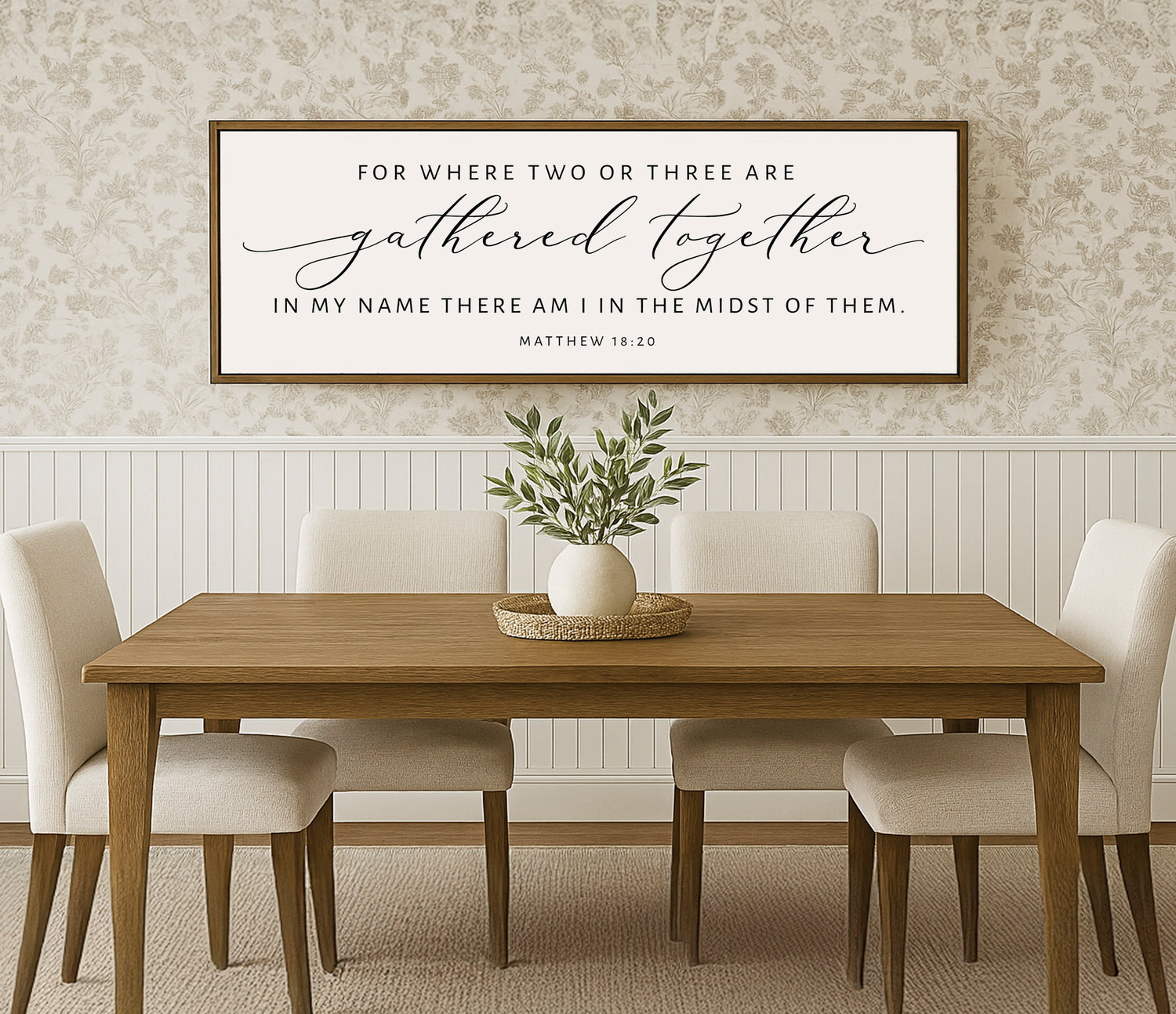 a picture of a dining room table with chairs
