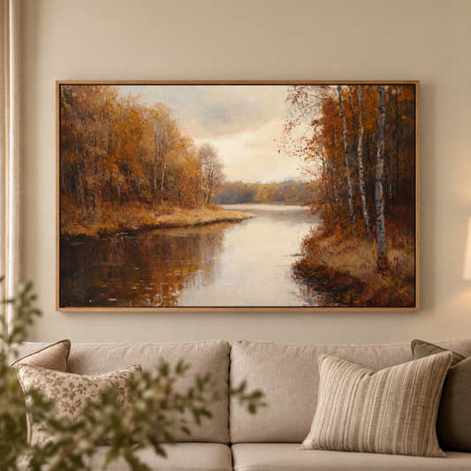 Faithful Through Every Season — Christian Landscape Wall Art