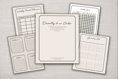 Decently & In Order: Home Planning Guide