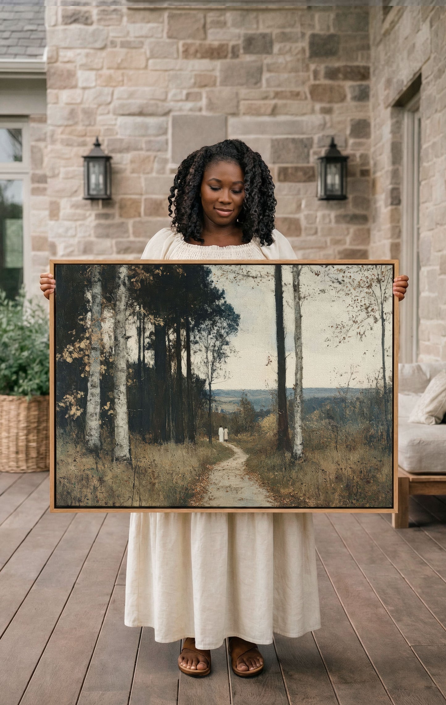He Leadeth Me — Christian Landscape Wall Art | Psalm 23 Inspired