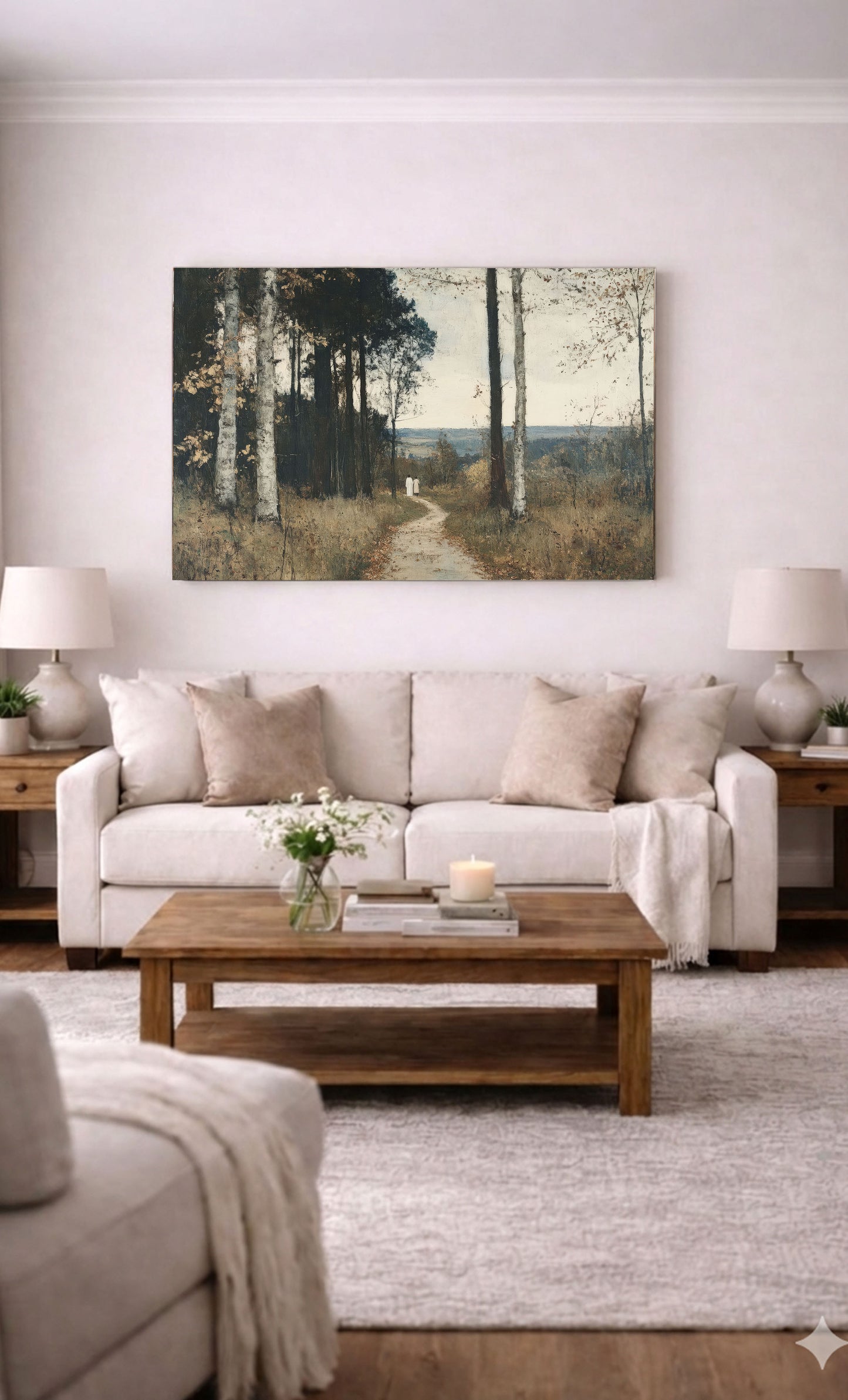 He Leadeth Me — Christian Landscape Wall Art | Psalm 23 Inspired