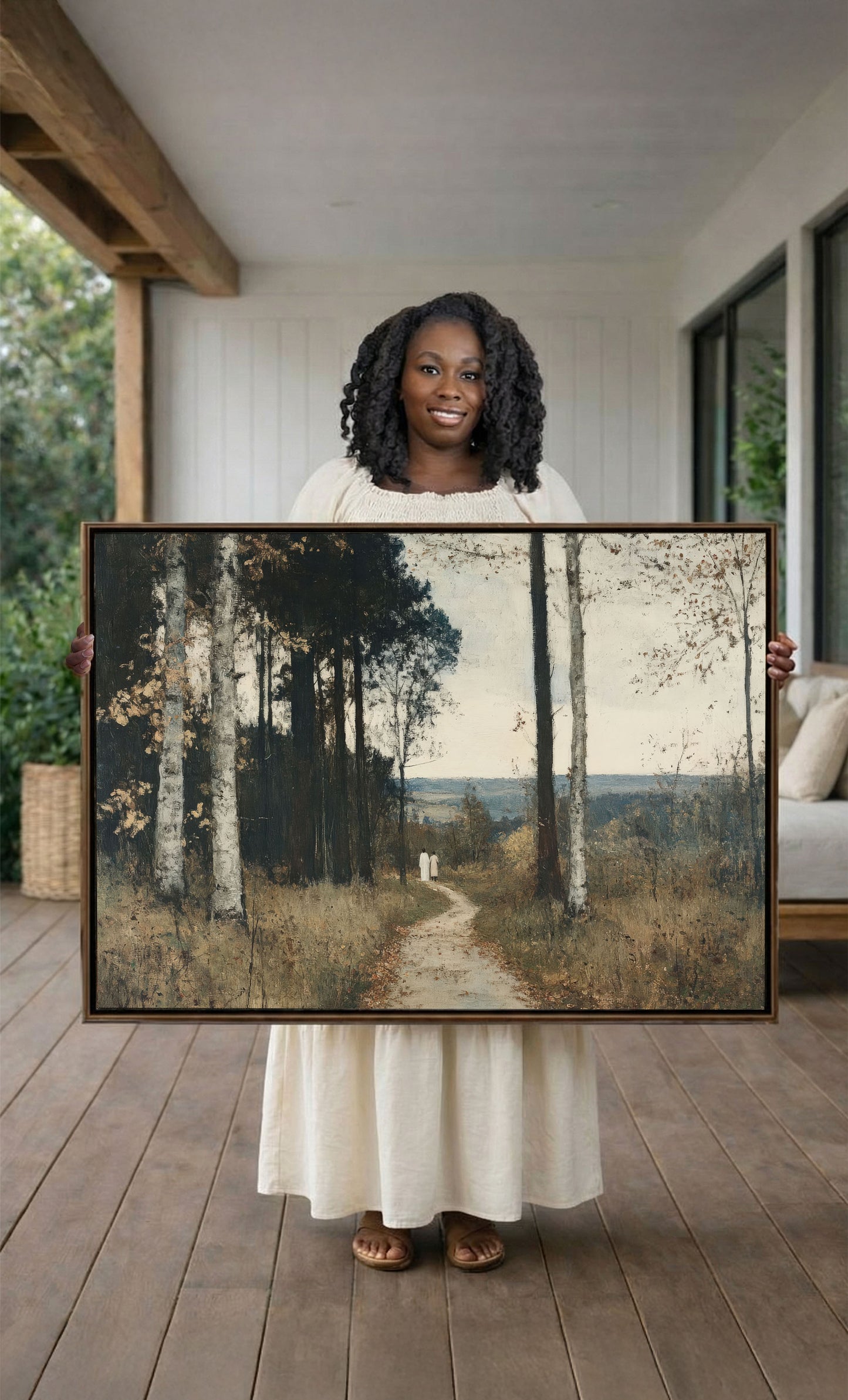 He Leadeth Me — Christian Landscape Wall Art | Psalm 23 Inspired