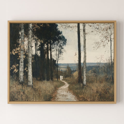He Leadeth Me — Christian Landscape Wall Art | Psalm 23 Inspired
