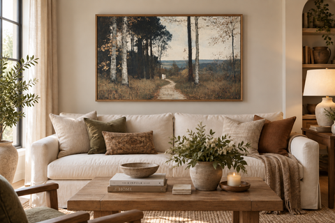 He Leadeth Me — Christian Landscape Wall Art | Psalm 23 Inspired