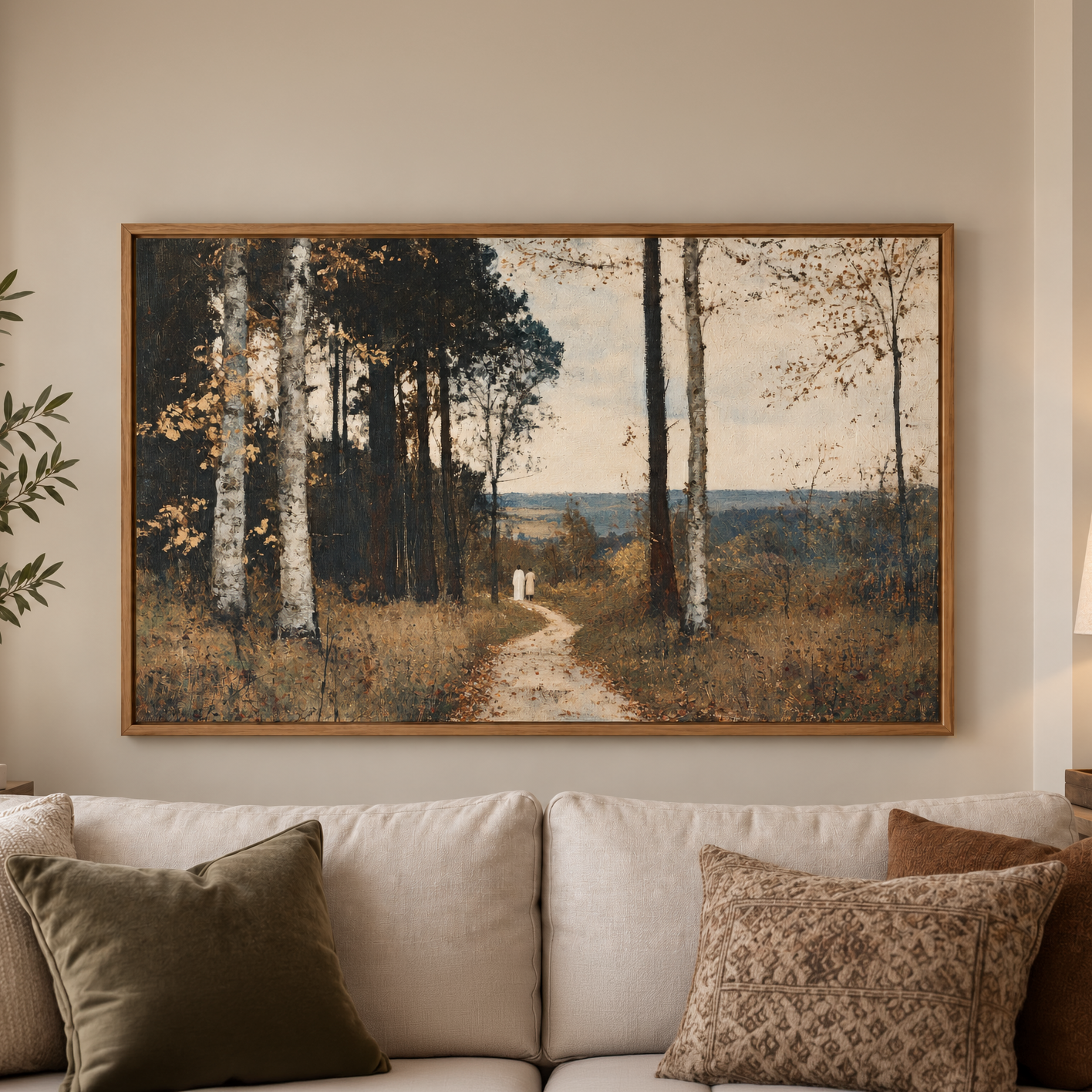 He Leadeth Me — Christian Landscape Wall Art | Psalm 23 Inspired