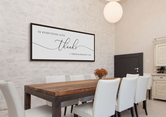 In Everything Give Thanks