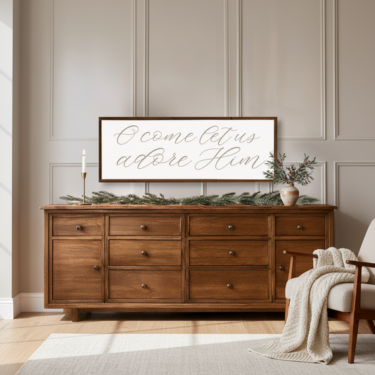 O Come Let Us Adore Him