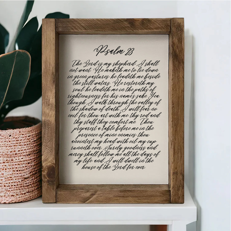 Scripture wall art and gifts – Forever Written By Camilla Simone