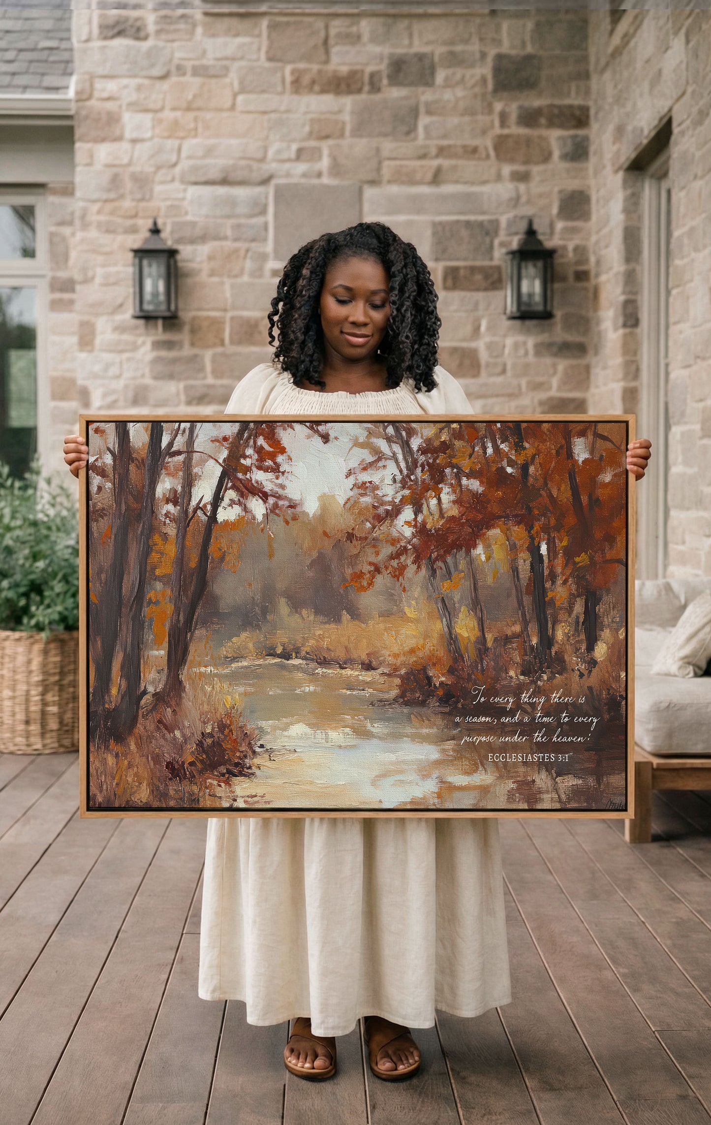 To Everything There is A Season | Christian Fall Wall Art | Ecclesiastes 3:1 (Copy)