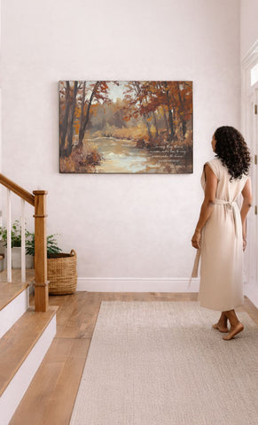 To Everything There is A Season | Christian Fall Wall Art | Ecclesiastes 3:1 (Copy)