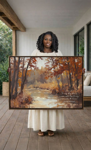 To Everything There is A Season | Christian Fall Wall Art | Ecclesiastes 3:1 (Copy)