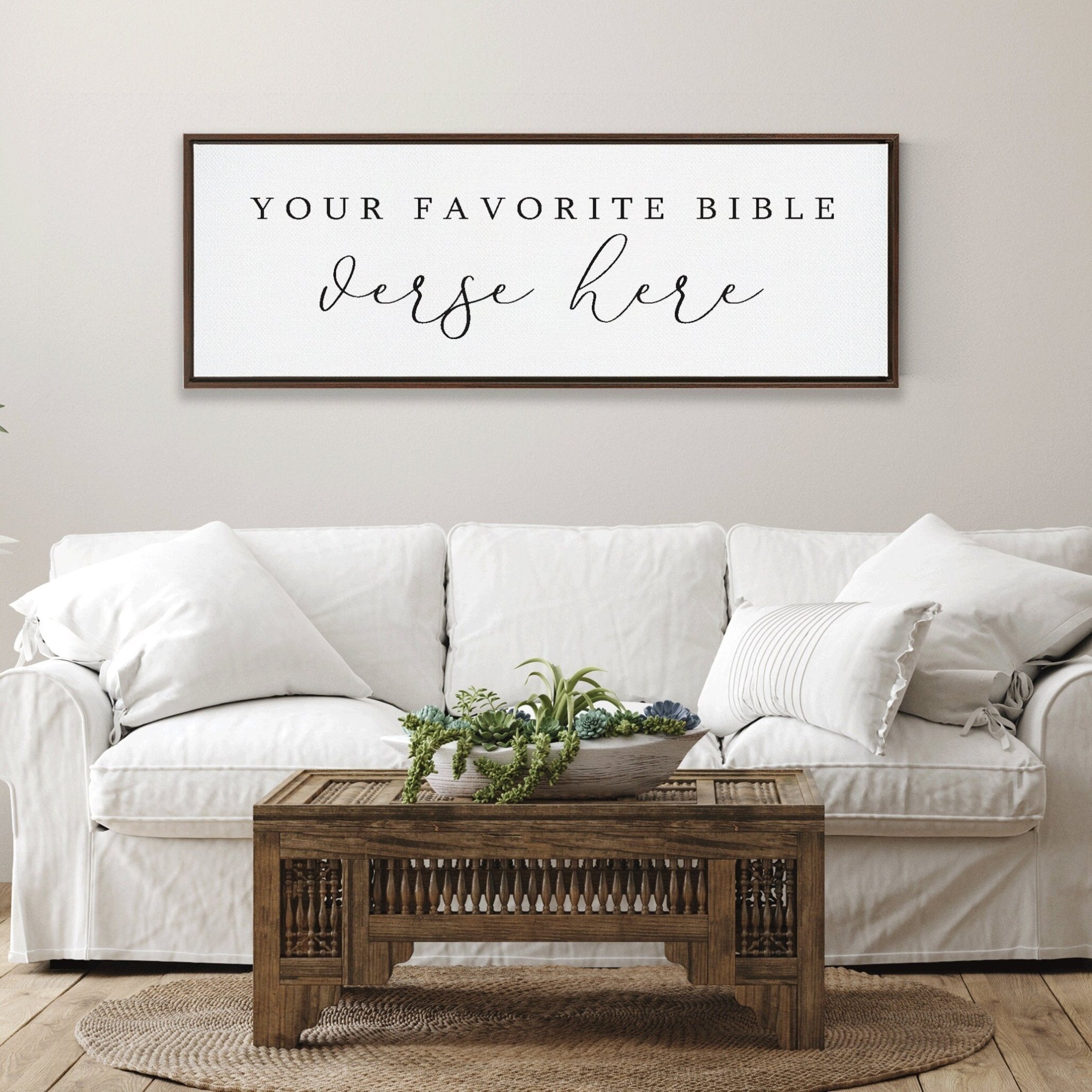 Personalized Christian Wall Art - Forever Written – Forever Written