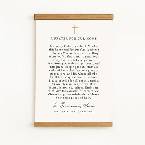 A prayer for our home