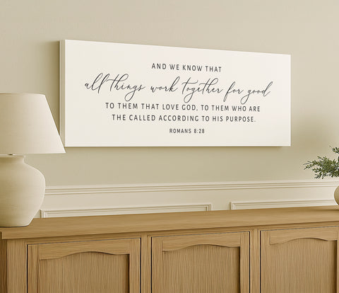 a picture of a wall hanging above a dresser