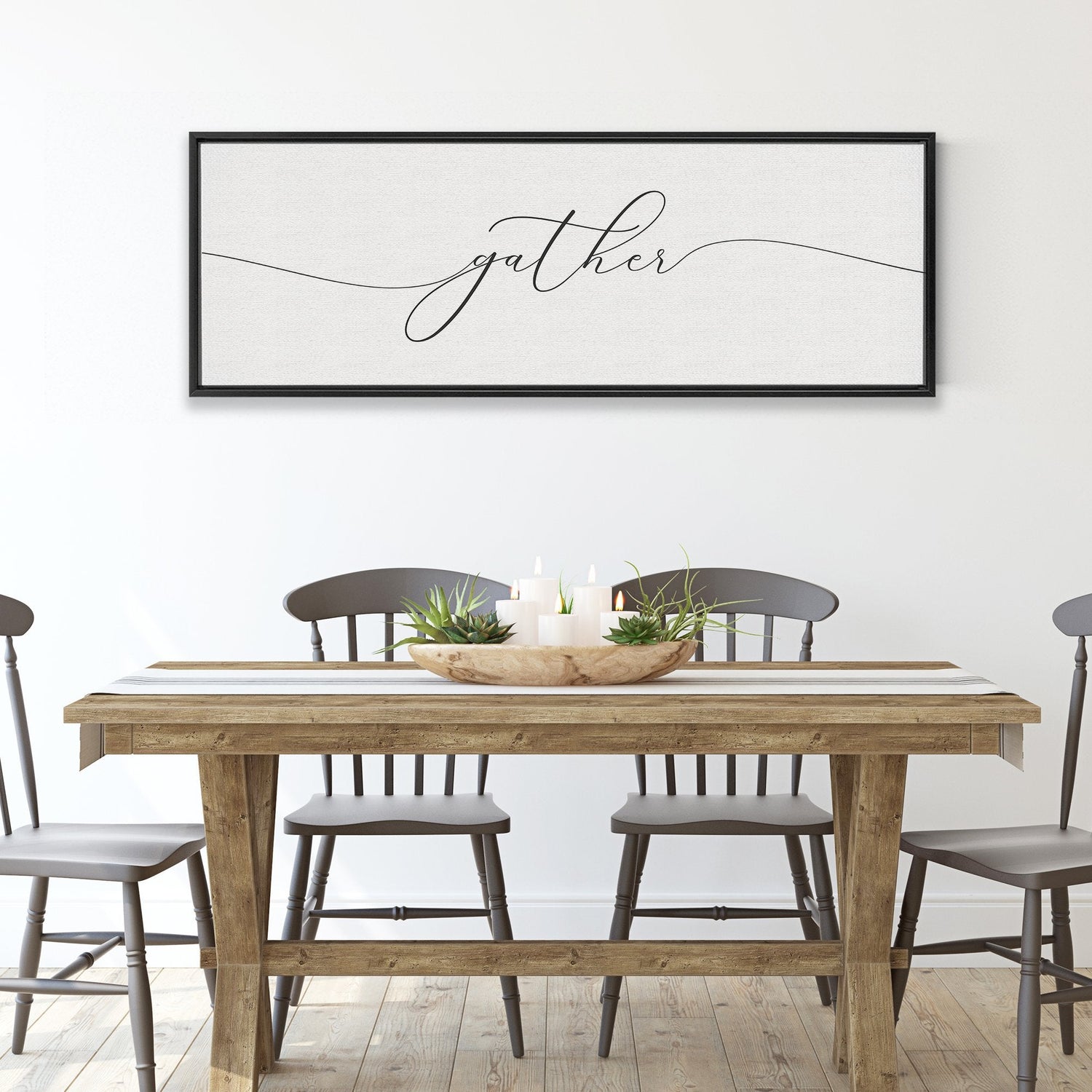 Gather Sign | Inspirational Wall Art - Forever Written