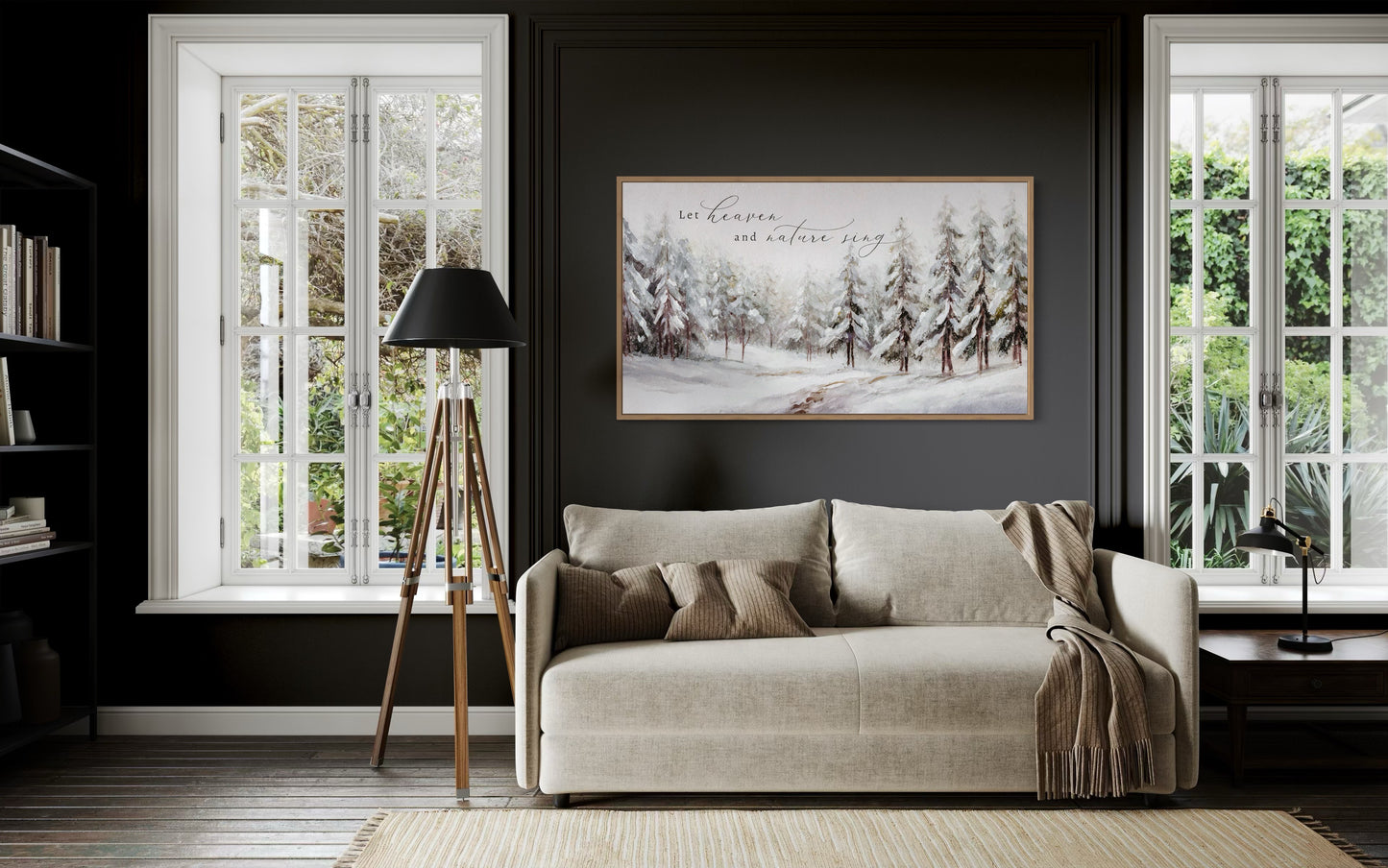 Let Heaven and Nature Sing Christmas Wall Art