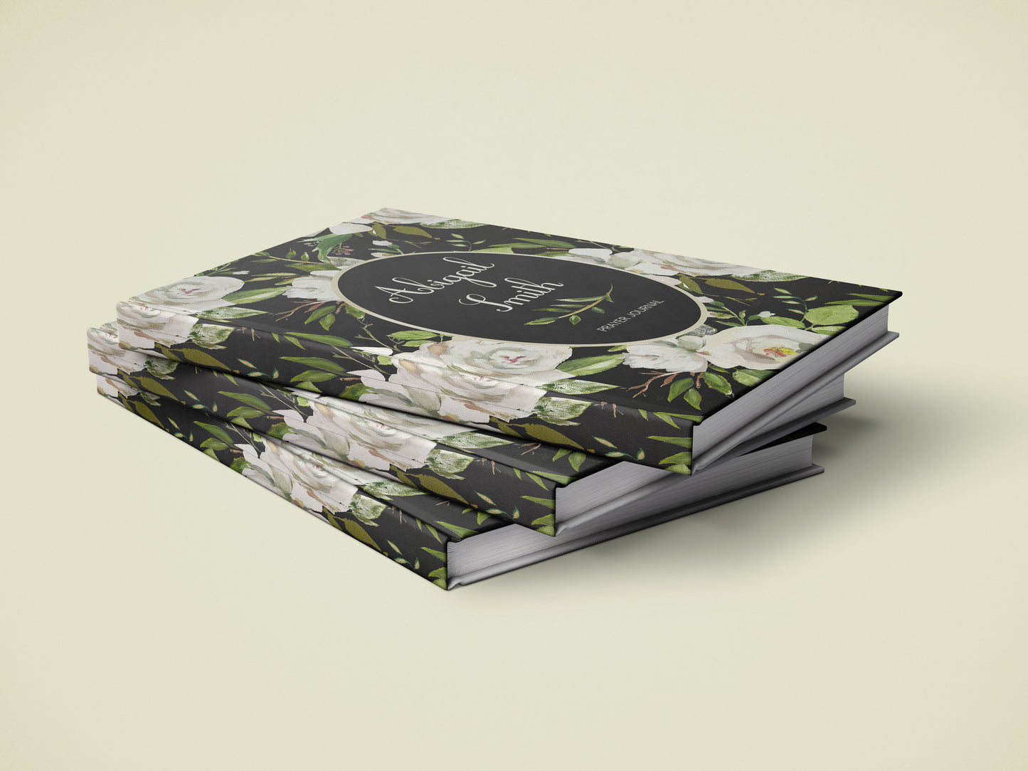 Personalized Floral Prayer Journal