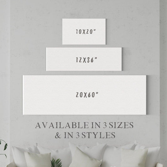 Wise Men Still Seek Him, Rustic Gold, Nativity Decor Panoramic Canvas Wrap