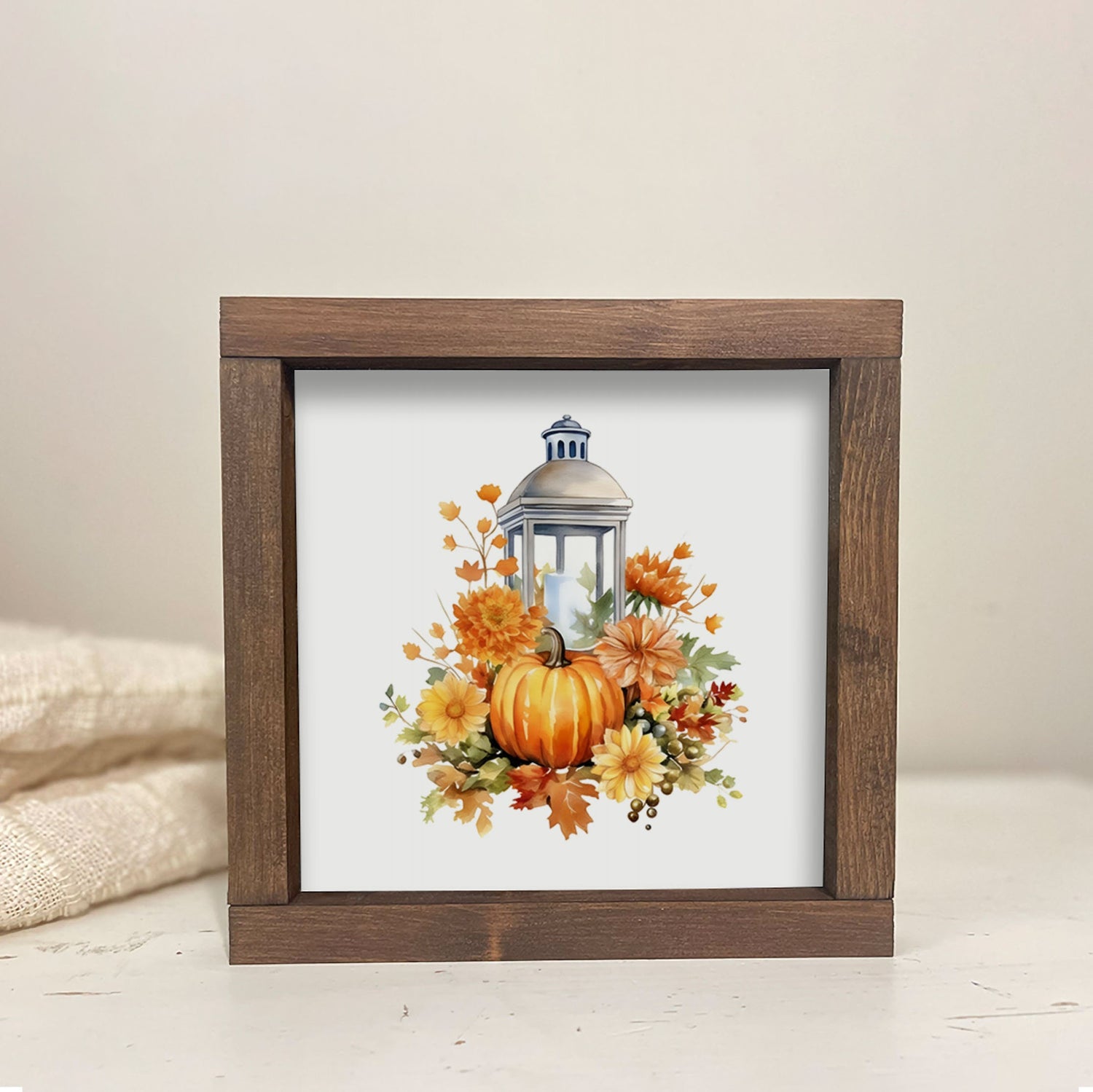 Vintage Floral FALL WALL DECOR, Thanksgiving sign, Fall wall art, Thanksgiving décor, Autumn Farmhouse décor, rustic wood sign, Fall Décor
