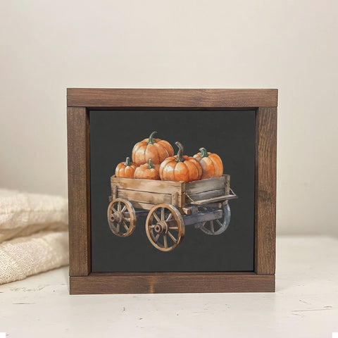 Watercolor Pumpkins FALL WALL DECOR, Thanksgiving sign, Fall wall art, Thanksgiving décor, Autumn Farmhouse décor, rustic wood sign, pumpkin