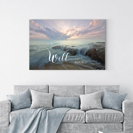 It Is Well With My Soul  Inspirational Wall Art